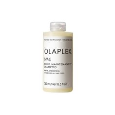 Olaplex No4 Bond Maintenance Shampoo Brand New Full Size 250ml - 8.5oz The N.4 Bond Maintenance Shampoo, Infused With Patented Olaplex Bond Building Technology, Is A Highly Concentrated Reparative Shampoo That Hydrates And Nourishes Hair. It Helps Prevent Breakage And Split Ends. The N.4 Bond Maintenance Shampoo Nourishes, Moisturizes And Smoothens Your Hair, Leaving It Soft, Manageable, Shiny And Visibly Healthier. Color-Safe And Sulfates Free; It Lathers Easily And Is Gentle Enough For Everyda Olaplex Shampoo, Shampoo Brands, Color Shampoo, Nourishing Hair, Split Ends, Hair Shampoo, Womens Hairstyles, Split, Moisturizer