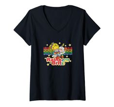 PRICES MAY VARY. Officially Licensed Rainbow Brite Apparel for Women - Men - Boys - Girls - Toddler; Vintage T-Shirts; Rainbow T-Shirts; Color Kids; Holiday; Sprites; Seasonal; Starlite; Retro; Eighties TV; Youth; Pride; LGBTQIA+; Friendship; Love; Christmas; 23R1BR00017A-002 Lightweight, Classic fit, Double-needle sleeve and bottom hem Kids Holiday, Rainbow Brite, Vintage T Shirts, Vintage Star, Friendship Love, Girls Toddler, Men Boys, Vintage Tshirts, Branded T Shirts