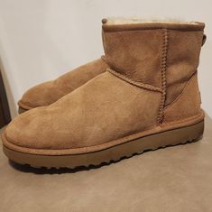 Condition Like New. Was Tried Once. Size Didn't Fit. Ugg Classic Ultra Mini, Shoes Ugg, Ugg Classic, Womens Uggs, Ugg Shoes, Chestnut, Like New, Women Shoes, Women Shopping