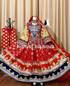 Afghan tradational dress for wedding  and nekah Eid Ceremony Choli With Dabka Work, Floor-length Choli With Dabka Work For Ceremony, Floor-length Gown With Traditional Patterns For Ceremonies, Traditional Wedding Gown With Traditional Patterns, Traditional Ceremonial Dresses With Zari Work, Traditional Dresses With Zari Work For Ceremonial Occasions, Ceremonial Zari Work Dresses For Navratri, Ceremonial Dresses With Zari Work For Festivals, Traditional Floor-length Gown For Ceremonies