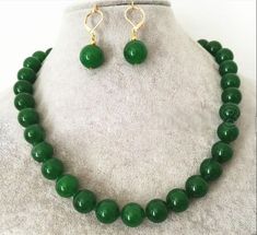 Store Categories Store Categories Earrings Necklaces & Pendants Bracelet Ring Jewelry Set Couple Necklace Brooches Auction goods Other Natural 6/810/12/14mm Green Jade Round Gemstone Beads Necklace 18" Earring Set Product Description Item Description: size(Approx): 8/10/12/14 mm Quantity: 1 Set length:  18Inches Color: -- Clasp: -- &&&&: Sale the items does not include box. Payment Policy&Shipping Policy We accept PayPal Please pay within 24 hours If no payment or contact is made with in 7 days item will be relisted. Thank YouPlease make sure the "Ship To" address you input in Paypal is correct.Items are shipped within 1-2 business days.Combine shipping: Bidding on multiple auctions? Simply wait until all of the auctions have ended and complete the ebay checkout within 7 days.The shipping Set Couple, Couple Necklace, Gemstone Beaded Necklace, Couple Necklaces, Bracelet Ring, India Jewelry, Green Jade, Pendant Bracelet, Beads Necklace