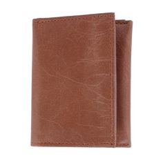 Quality leather makes up this traditional trifold pocket wallet. A touch of fashion is on the front with a contrast color patch. In addition to the standard bill slot, there are a total of 10 card slots that can each fit multiple cards. An ID window in the center has a thumb slot for easy removal. A photo booklet is also included. Carry all your cash and cards in one area in an organized fashion. Made of Leather Leather Billfold, Leather Trifold Wallet, Brown Leather Wallet, Brown Wallet, Fashion Organization, Burberry Wallet, Pocket Wallet, Leather Bifold Wallet, Money Clip Wallet