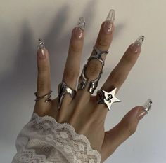 Cyberpunk Jewelry, Amazon Clothing Finds, Futuristic Jewelry, Clothing Finds, Amazon Clothing, Jewelry Lookbook, Mode Inspo