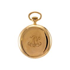 Brand: Tiffany & Co.  Gender: Unisex  Metal Type: 18K Yellow Gold  Diameter: 33.00 mm  Weight: 31.64 grams  18K Yellow Gold Swiss made pocket watch with original box. The metal was tested and determined to be 18K yellow gold. Engraved with "18K". The "Tiffany & Co." trademark (or hallmark) can also be found on the item. In excellent condition.  Vintage. Signs of wear are consistent with age.  18K Yellow Gold Pocket Watch  Watch Properties  Family: 18K Yellow Gold Pocket Watch Model: 18K Yellow Gold Pocket Watch Serial No.: 81341  Caliber Properties  Caliber No.: 81336 Movement Type: Manual Display: Analog  Case Properties  Material(s): 18kt Yellow Gold Glass Type: Sapphire Crystal Case Back: Closed Case Shape: Round Diameter: 33.00 mm  Dial Properties  Color: White Index Type: Arabic H Antique Yellow Gold Chronometer Watch, 14k Gold Round Watches For Formal Occasions, Classic Yellow Gold Chronometer Watch Accessories, Antique Gold Watches With Chronometer, Luxury Yellow Gold Pocket Watch With Chronometer, Yellow Gold Round Chronometer Watch Accessories, Yellow Gold Chronometer Watch Accessory, Victorian Yellow Gold Pocket Watch For Anniversary, Victorian Yellow Gold Pocket Watch With Chronometer