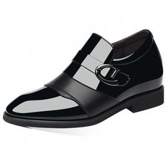 Regular Price: $159.00 Now only: $119.00 Elegant Closed Toe Platform Loafers For Party, Elegant Patent Leather Platform Loafers For Party, Modern Slip-on Court Shoes For Formal Occasions, Formal Slip-on Platform Loafers With Round Toe, Elegant Flat Heel Dress Shoes For Business Casual, Black Plain Toe Platform Loafers For Formal Wear, Black Plain Toe Platform Loafers For Formal Occasions, Elegant Patent Leather Almond Toe Platform Loafers, Elegant Patent Leather Platform Loafers With Almond Toe