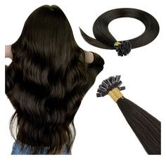 Hotbanana U Tip Hair Extensions Human Hair, 18 Inch 50g 50s Dark Brown Pre Bonded U Tip Extensions Hot Fusion Keratin Utip Hair Extensions Straight K Tip Hair Extensions K Tip Hair Extensions, U Tip Hair Extensions, Hair Extensions Straight, Human Hair Extensions, Keratin, Wig Hairstyles, Hair Extensions, Womens Hairstyles, Human Hair