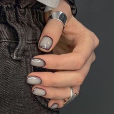 Pretty Poison, Mens Nails, Milky Nails, Grunge Nails, Casual Nails, Nagel Inspo, Pedicures, Fire Nails, Funky Nails