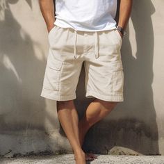 Season:Summer; Fabric:Linen Cotton Blend; Gender:Men's; Style:Fashion,Classic Style; Occasion:Casual,Daily,Holiday; Fit Type:Regular Fit; Function:Comfort,Breathable; Waistline:Mid Waist; Pattern:Plain; Design:Elastic Waist,Multi Pocket,Drawstring; Brand:OUKU; Pants Type:Summer Shorts,Linen Shorts,Cargo Shorts,Shorts; Fly Type:Elasticity,Drawstring; Front page:FF; Listing Date:01/16/2024; Hips:; Length:; Waist:; Fit US Size:; Pants Length:Short Linen Shorts Men, Fashion Classic Style, Shorts Linen, Daily Holidays, Mens Cargo, Cargo Shorts Men, Shorts Cargo, Shorts Summer, Plain Design