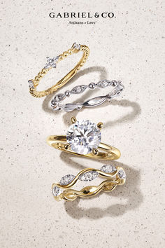 Choose them in white or yellow gold; stack them or wear them solo; these unique diamond rings are a must-have in your jewelry box.

Featured Styles:
LR52159Y45JJ
LR52157W45JJ
ER14684R12Y4JJJ
LR52666Y45JJ Stackable Yellow Gold Jewelry With Modern Twist, Stackable Modern Twist Yellow Gold Jewelry, Modern Twist Stackable Gold Jewelry, Gold Stackable Round Cut Jewelry, Modern Twist Jewelry With Diamond Accents, Stackable Jewelry With Round Band, Stackable Rings For Anniversary, Fine Jewelry With Decorative Band And Round Cut, Timeless Jewelry With Decorative Band