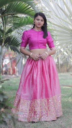 Elegant Pink Soft Burberry Silk Lehenga Choli with Sequin Embroidery - Sizes 8 Years and 15 Years. Title: Elegant Pink Soft Burberry Silk Lehenga Choli with Sequin Embroidery - Sizes 8 Years and 15 Years Description: Dress your little one in exquisite elegance with our Pink Soft Burberry Silk Lehenga Choli, adorned with beautiful sequin embroidery work. This stunning ensemble comes in sizes suitable for 8-year-olds and 15-year-olds, ensuring a perfect fit for your young fashionista. Lehenga: Fab Traditional Wear Organza With Unstitched Blouse, Pink Organza Anarkali Set With Unstitched Blouse, Pink Organza Choli With Cutdana, Pink Cutdana Organza Choli, Pink Organza Choli With Dori Work, Pink Organza Choli With Gota Work, Pink Organza Choli With Unstitched Blouse, Traditional Organza Set With Pallu, Pink Organza Sets With Unstitched Blouse