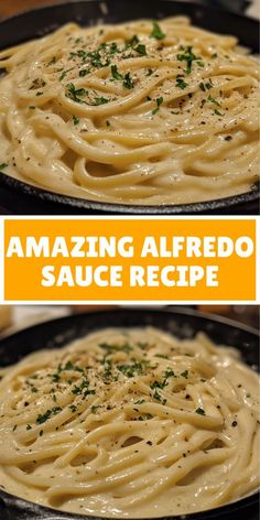 A bowl of creamy Alfredo Sauce garnished with freshly ground black pepper and parsley, showcasing a rich and smooth sauce recipe ideal for pasta dishes. Simple Alfredo Sauce, The Best Alfredo Sauce, Best Alfredo Sauce, Best Alfredo Sauce Recipe, Best Alfredo, Fettuccine Alfredo Sauce, Make Alfredo Sauce, Alfredo Sauce Recipe Homemade, Favorite Casseroles