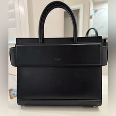 Authentic Givenchy Designer Handbag. In Mint Condition No Flaws! Chic Tote Briefcase With Dust Bag, Elegant Black Briefcase With Dust Bag, Designer Black Briefcase With Handle Drop, Givenchy Bags, Givenchy Handbags, Givenchy Bag, Designer Handbag, Mint Condition, Designer Handbags