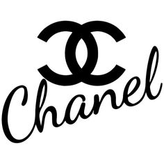 the word chanel written in black ink