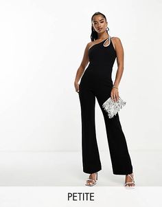 Glamorous Strapless Jumpsuit For Spring Evening, Glamorous Spring Evening Strapless Jumpsuit, Chic Embellished Jumpsuits And Rompers For Formal Occasions, One Shoulder Jumpsuits And Rompers For Party, Chic Embellished Formal Jumpsuits And Rompers, Formal Chic Embellished Jumpsuits And Rompers, Glamorous Strapless Jumpsuit For Summer Formal Events, Glamorous Strapless Jumpsuit For Party Season, Glamorous One-shoulder Jumpsuit For Party Season