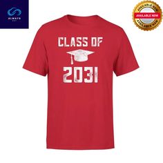 Class Of 2031 Grow With Me  Back To School Kindergarten T-shirt x Alwaysky 2024. You could discover the perfect balance of fashion and coziness among our assortment of shirts. Our shirts fit perfectly and have a classic look that complements any ensemble since they are constructed of high-quality fabrics. Whether you're dressed up for a formal event or going casual, these shirts make a fantastic addition to any collection. You may up your style game with these elegant and easygoing charm shirts Back To School Kindergarten, School Kindergarten, Class Of 2019, Tee Shop, Floor Coverings, New Outfits, Formal Event, Cotton Shirt, Trendy Fashion