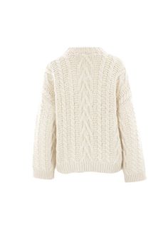 Brunello Cucinelli's sweater crafted in ivory wool and cashmere cable-knit. It features crew neck, long sleeves, ribbed edges and straight hem.Gender: WomenMaterial: 55%LW 45%CASHMEREColor: PANAMAMade in: ITProduct ID: MGY354010C4115*Import tax/duty will be calculated at checkout (If applicable) Cashmere Color, Brunello Cucinelli, Cable Knit, Panama, Cashmere, Cable, Crew Neck, Wool, Knitting