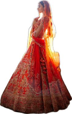 Orange Bridal Lehenga, Silk Bridal Lehenga, Pearl Work, Sunset Orange, Bridal Look, Bridal Lehenga, Juno, Raw Silk, Embroidered Blouse