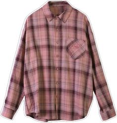 Pink Plaid Shirt, Pink Long Sleeve, Pink Plaid, Plaid Shirt, Button Up, Plaid, Collage, Collar, Long Sleeve