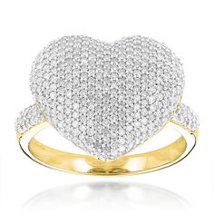 Item Code: 406151_white_4&#44 Heart Shaped Ring, Diamond Heart Ring, Heart Shaped Jewelry, Gold Rings Jewelry, Heart Shaped Rings, Diamond Cross Pendants, Ladies Diamond Rings, Heart Shaped Diamond, Heart Pendant Diamond