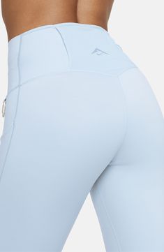 A high waist helps reduce rolling, pinching and sliding in trail-ready leggings made with Dri-FIT technology that keeps you cool and comfy. A detachable ripstop side pack and small carabiner allow you to carry all essentials so you're ready for any adventure. 25" inseam; 8" leg opening; 10" front rise; 13" back rise (size medium) Dri-FIT moisture-wicking technology Side drop-in pockets; side hidden-zip pocket; three back waist drop-in pockets Detachable zip side pack Reflective details enhance v Blue Khakis, Pocket Leggings, Keep Your Cool, Low Light, Dri Fit, Moisture Wicking, Carry On, Zip Pockets, High Waist