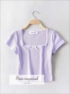 Sun-Imperial Material:COTTON Item Type:Tops Tops Type:Tees Sleeve Length(cm):Short Sleeve Style:REGULAR Fabric Type:JERSEY Pattern Type:Solid sun-imperialJK2005183 Gender:WOMEN Clothing Length:Short Decoration:Lace Style:Casual Age:Ages 16-28 Years Old Collar:Square Collar See size chart : https://sun-imperial.com/pages/size-chartSizing advice :Most items run small ( discluding swimsuits and shoes) - If you are not sure which size will work best for you - You can email us via info.sunimperial@gm Fitted Purple T-shirt For Spring, Lavender Trendy T-shirt For Summer, Trendy Lavender T-shirt For Summer, Trendy Lavender Summer T-shirt, Fitted Lavender Summer Top, Fitted Lavender Top For Summer, Fitted Purple T-shirt For Summer, Fitted Cotton Lavender Tops, Fitted Lavender Cotton Tops