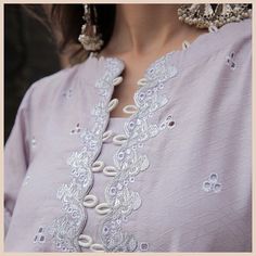 #newneckdesign #neckdesign Maira Khan, Diy Lace Trim, Neck Lines, Churidar Neck Designs, Fashion Figure Drawing, Fashion Week Outfit, Latest Dress Design, Lawn Suit