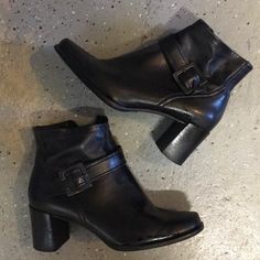 Great Condition Boots. Basically Brand New. Have A Couple Markings On Front, Likely From Being In Storage. Soles Are Completely Clean. Black Closed Toe Boots With Heel Loop, Black Ankle-high Boots With Removable Insole, Black High Heel Boots With Heel Loop, Black Closed Toe Boots With Removable Insole, Black Ankle-high Boots With Heel Loop, Franco Sarto Boots, Franco Sarto Shoes, Franco Sarto, Shoes Black