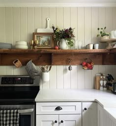 the kitchen is clean and ready to be used as a place for cooking or eating