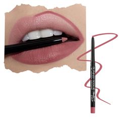 Camera Ready is a cool berry rose lip liner. Part of Runway Rogue's Designer Liner collection, this lip pencil is designed to line and shape your lips for the perfectly enhanced lip contour! Creamy glide on texture with intense color payoff while being smudge and water-resistant. Rose Lip, Lip Contour, Lip Liners, Lip Contouring, Pencil Design, Lip Shapes, Natural Lip, Natural Lips, Lip Pencil