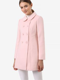 Shop Allegra K for peter pan collar double breasted long trench pea coat you are looking for, get more women's wool & pea coats for yourelf. Order now! Free Returns!