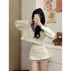 Shipping: Worldwide Express Shipping AvailableDelivery time: 7-15Days Fast ShippingReturns: Fast refund, 100% Money Back Guarantee.SPECIFICATIONSBrand Name: HIKIGAWASeason: All seasonFabric Type: BroadclothAge: JUNIORStyle: High StreetMaterial: SPANDEXOrigin: Mainland ChinaCN: GuangdongFabric content: 31% (inclusive) - 50% (inclusive)Decoration: RUFFLESCollar: V-NeckClosure Type: PulloverSleeve Style: regularMaterial Composition: synthetic fiberPattern Type: SolidGender: WOMENSilhouette: A-LINEPant Closure Type: Elastic WaistSleeve Length(cm): FullDresses Length: Above Knee, MiniClothing Patterns: SLIMClothing Length: shortPlace Of Origin: China (mainland)Model Number: 27p893 Vintage Skirt Suit, Mini Skirt Party, Striped Knitted Sweater, Bodycon Casual, Knitting Sweater, Woman Casual, Fashion Y2k, 2 Piece Skirt Set