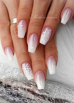 In this look, the pink ombre design is complemented by a solid white nail and another. It is universally flattering and looks appropriate in any ambiance. Green might play second fiddle to red during christmas, but the. You’ll love this list of pink & white nail designs including a mix of pink and white ombre. Web cute pink and white ombre nails short ideas. Girls love the combination of pink and white nails for numerous reasons. Web pink and white ombre nails with a touch of glitter defy exp... Stars Nails, Cute Christmas Nails, Christmas Gel Nails, Her Nails, Christmas Nail Art Designs, Christmas Nails Acrylic, Winter Nail Art, Winter Nail, Festival Nails