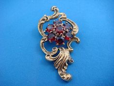 Cabin Door, Cabin Doors, Red Jewel, Antique Brooches, Red Jewelry, Pretty Clothes, Ruby Red, Garnet, Unique Design