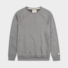 Take it back to the basics with our famously soft grey crewneck.