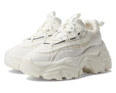 Steve Madden Ecker Sneaker | Zappos.com White Chunky Sneakers, Post Partum Outfits, Shoes Steve Madden, Cute Sneakers, Tomboy Style Outfits, Sneakers Athletic, Bow Sneakers, Simple Trendy Outfits, Chunky Platform