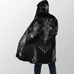 Satanic Dream Coat - Plus Size Cloak (No Bag) - Secret Darkness