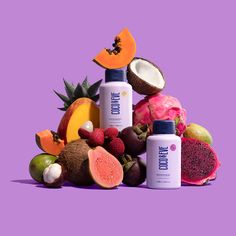 Lather up with our Balinese fruit bowl-inspired shower gels! Cleanse, hydrate and nourish your bod with the daily dose of vitamins, minerals & prebiotics it needs for healthy, glowing skin. Shower Gel Product Photography, Shower Gel Photography, Gel Photography, Coco Eve, Body Shower Gel, Coconut Flower, Tanning Serum, Guava Fruit, Whipped Body Cream