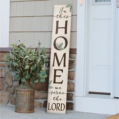 PRICES MAY VARY. Highest Quality Materials: This handcrafted Porch Board Hanging Welcome Sign and Porch leaner is made of a specially developed, 100% weatherproof, composite material that will not rot, warp, or fall apart with rain. It is printed with weatherproof UV Inks that won’t fade, peel or crack. It measures 8” high x 46.5” wide x .4” thick, weighs 3.5 lbs. and is designed for both Outside and Inside home, door and porch decoration use. Beautifully Crafted Sign for Every Occasion: Our ver Yard Deck, Jesus Design, Door Porch, Front Door Porch, Porch Welcome Sign, Perfect Living Room, Home Decor Quotes, Deck Patio, Serve The Lord