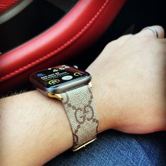 Upgrade Your Apple Watch! Our Apple Watch Straps Are Made Of Quality Leather And Ensures A Vibrant Color Finishing. Quality? Checked. Essential, Trending Patterns Are Found In Our New Apple Watch Band Collection. Perfect For Treating Yourself Or Your Loved Ones! Package Includes: 1 Designer Watch Band (Apple Watch Not Included) -Designed For Wrists 4.8- 6.89 Inch Approx. Shipping Same Day Shipping! Designer Apple Watch Bands, Trending Patterns, New Apple Watch Bands, Apple Watch Bands Fashion, Apple Watch Bands Women, New Apple Watch, Silicone Watch Band, Apple Watch Bands Leather, Watch Straps