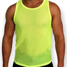 Soft Neon, Rave Clothing, Festival Clothing, Rave Wear, Star Shirt, Rave Outfits, Racer Back, Neon Yellow, Black Light