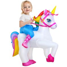 PRICES MAY VARY. 【Premium Quality】This inflatable unicorn costume for kids blow up Halloween costumes is made with 190T polyester.We have doubled check the quality. The powerful blowers can quickly inflate the air in seconds and also deflate quickly. Wearing our inflatable costume will have a good party experience! 【Perfect Size】This unicorn costume for kids size: suit for 125cm-145cm [4.1ft-4.7ft] kids. 【Package Include】This blow up costume for kids packing Include a inflatable unicorn costume Unicorn Costume For Kids, Kids Unicorn Costume, Inflatable Unicorn Costume, Blow Up Halloween Costumes, Unicorn Costume Kids, Inflatable Unicorn, Unicorn Halloween Costume, Kids Package, Pretend Play Costumes