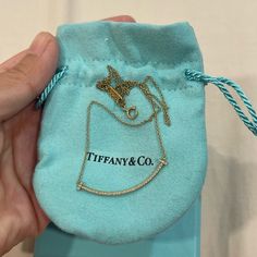 100% Authentic Tiffany Smile Necklace With Diamond. Yellow Gold. Size Small. Barely Worn. Retail $3100+Tax Tiffany Smile Necklace, Smile Necklace, Jewelry Tiffany, Necklace With Diamond, Tiffany Co Jewelry, Gold Yellow, Tiffany & Co., Yellow Gold, Women Jewelry