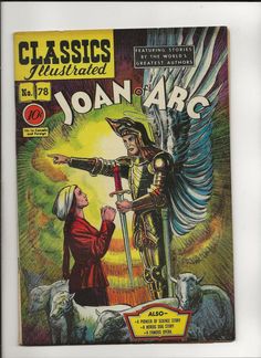 Joan Of Arc, Back Cover, Graphic Novel, Music Book, Comic Books