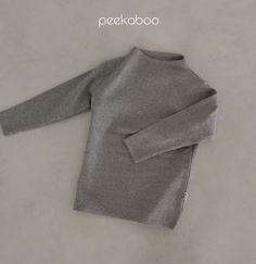 Kids Toddlers Girl Boy Cotton Solid Basic Color Long Sleeves - Etsy Indonesia Gray Cotton Turtleneck Top, Winter High Neck Cotton Top, High Neck Cotton Top For Winter, Unisex Long Sleeve Winter Tops, Business Portfolio, Portfolio Ideas, Teddy Bear Picnic, Sleeves Top, Top Gifts