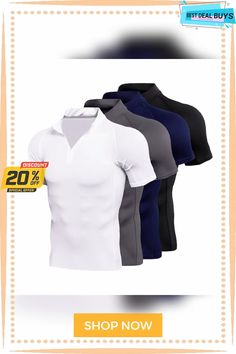 Men's Compression Shirt Running Shirt Half Zip Short Sleeve Base Layer Athletic Athleisure Spandex Breathable Quick Dry Soft Running Jogging Training Sportswear Activewear Black White Dark Navy Fitted V-neck Gym Top, Fitted V-neck Top For Gym, Sporty V-neck Training Tops, Breathable Stretch V-neck Top, V-neck Sportswear Tops For Workout, Stretch V-neck Gym Tops, Fitted Moisture-wicking Shirt For Sports, Fitted Moisture-wicking Sports Shirt, Sporty Stretch Shirt With Moisture-wicking