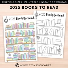 two printable books to read for the new year