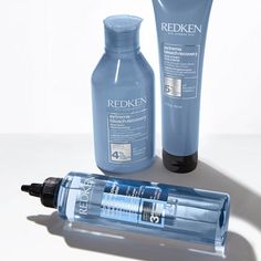 Redken Product Photography, Blonde Hair Healthy, Blue Wishlist, Salon Background, Redken Products, Redken Blonde, Hairstyle Tools, Redken Extreme, Hair Care Oils