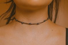 This is a double layered cord choker featuring dainty lava rock stones on our premium dark brown cord. Finished with a copper lobster claw closure and four fixed length options. ✺ SIZE GUIDE ✺ ⌁ This choker is designed to comfortably adjust to a minimum of 13 inches to a maximum of 16 inches. If you need a larger size please message me before purchasing! ⌁ How to measure your neck size: If you don't have a seamstress tape measure, take a piece of yarn or string and wrap it around your neck to a Granola Necklaces, Natural Necklace, Cord Choker, Alaska Usa, Rock Necklace, Hawaiian Jewelry, Womens Chokers, Rock Jewelry, Jewelry Dainty