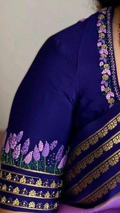 Blue Blouse Designs, New Saree Blouse Designs, Latest Model Blouse Designs, Fashionable Saree Blouse Designs, Cutwork Blouse Designs, Maggam Works, New Blouse Designs, Blouse Design Images, Blouse Embroidery