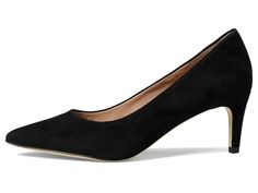 The Cole Haan Vandam Pump - effortless comfort meets timeless style. This chic pointed toe pump features a delicate 2.5' kitten heel and supple leather upper for enduring sophistication with ease. Cushioned footbed and sleek leather lining form to your foot, keeping you comfortable all day and night. A versatile classic, pair this shoe with everything from pencil skirts to jeans. At just 10 ounces, you'll feel and look effortlessly put together wherever you roam. Cole Haan Shoes Women, Shoes High Heels, Pencil Skirts, Womens Shoes High Heels, Cole Haan Shoes, Kitten Heel, Day And Night, Cole Haan, Timeless Style